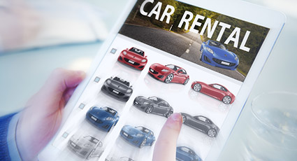 how to get a rental car after an auto accident in florida