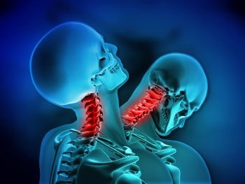 neck pain after car accident 